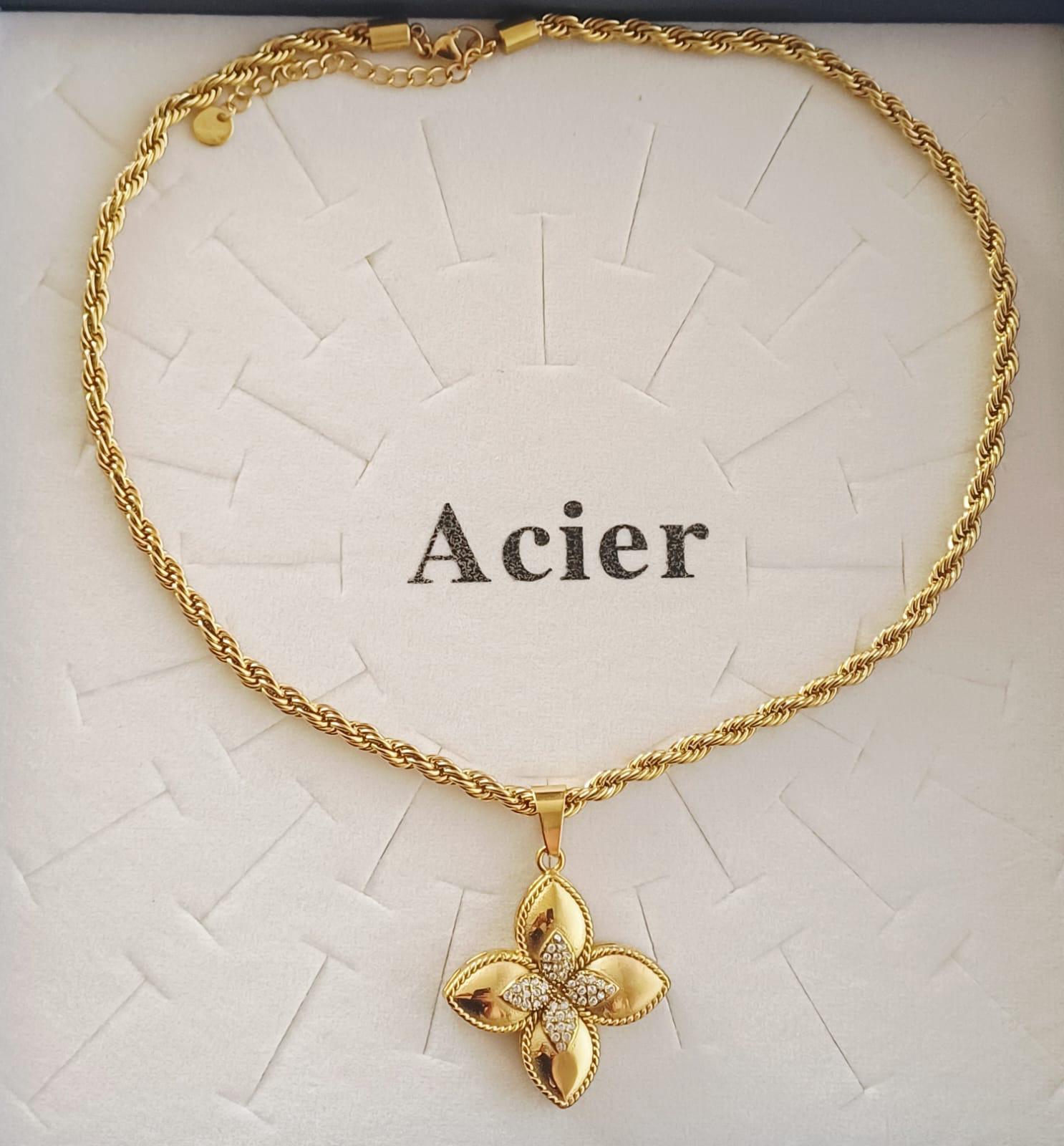 Collier Roberto en acier