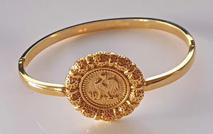 Bracelet coq en acier inoxydable