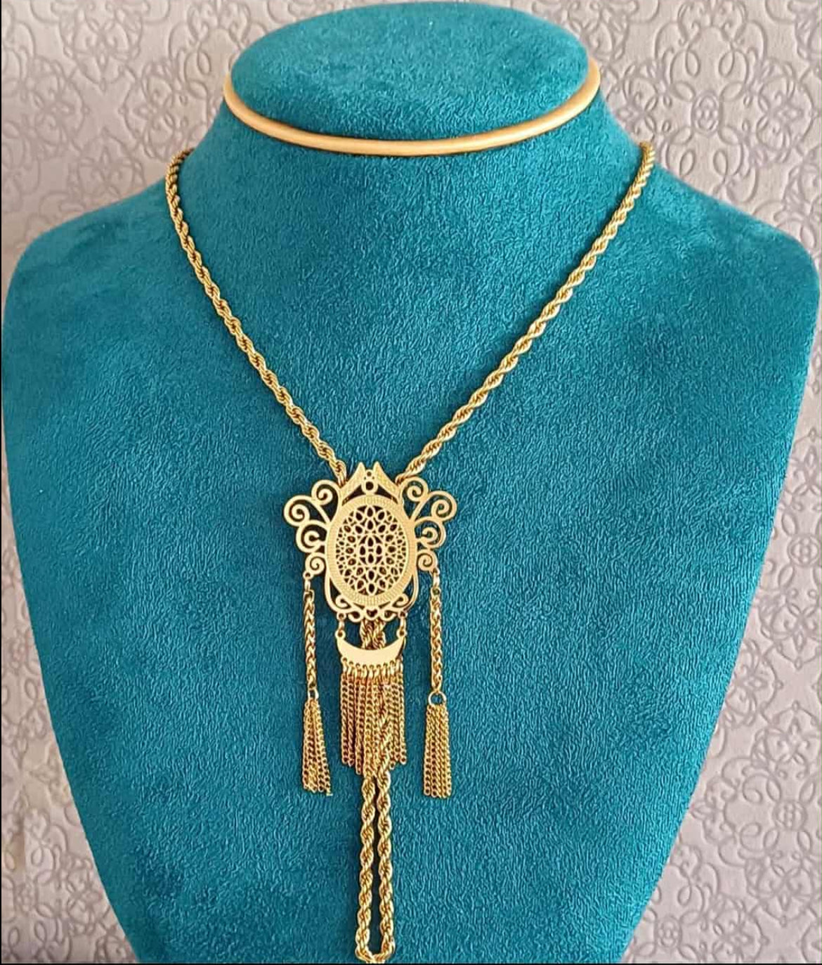 Collier karafach en acier inoxydable