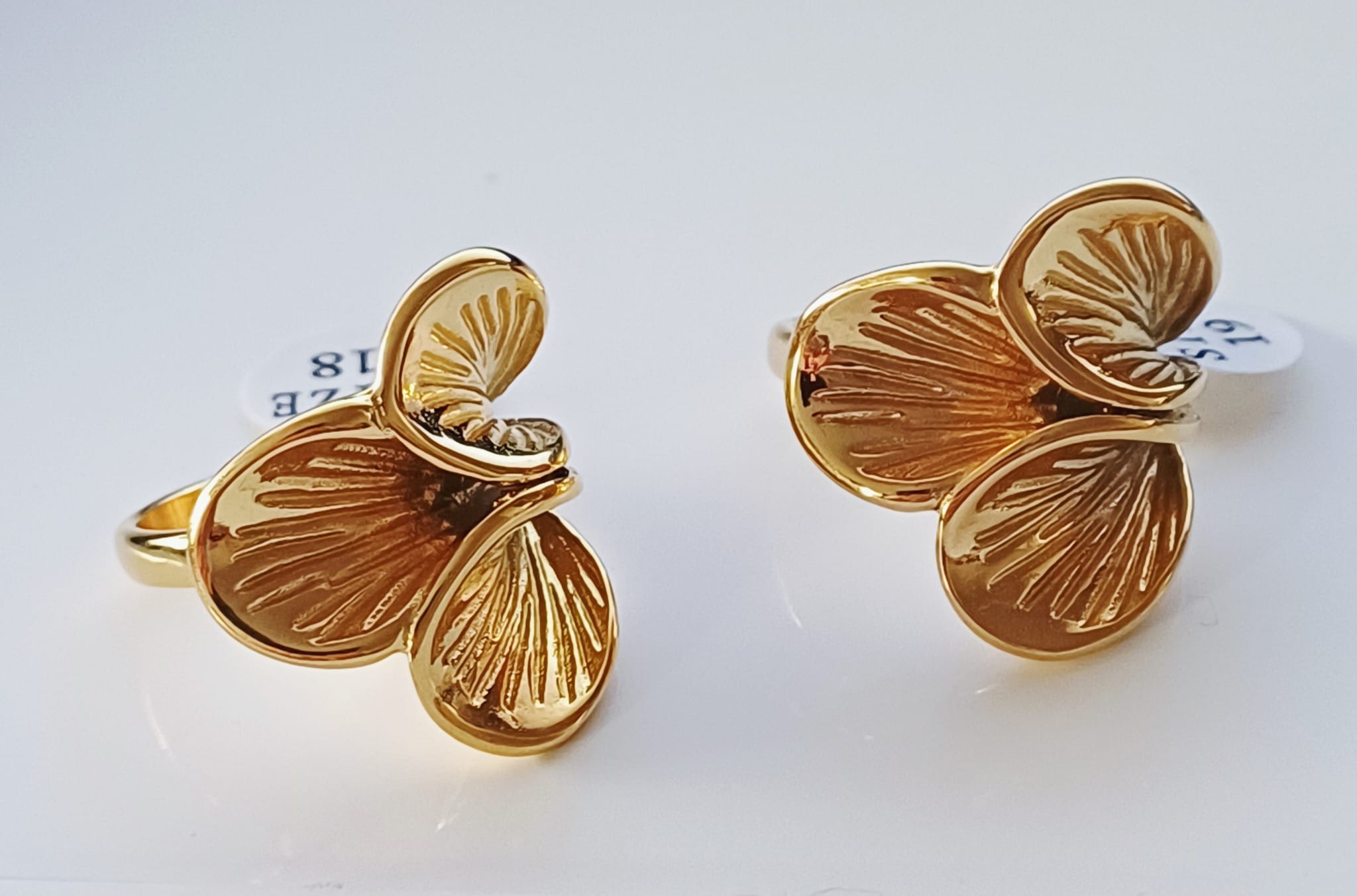 Bague nouvelle collection en acier inoxydable