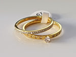 Bague alliance en acier inoxydable