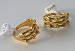 bague trio 3adma en acier inoxydable