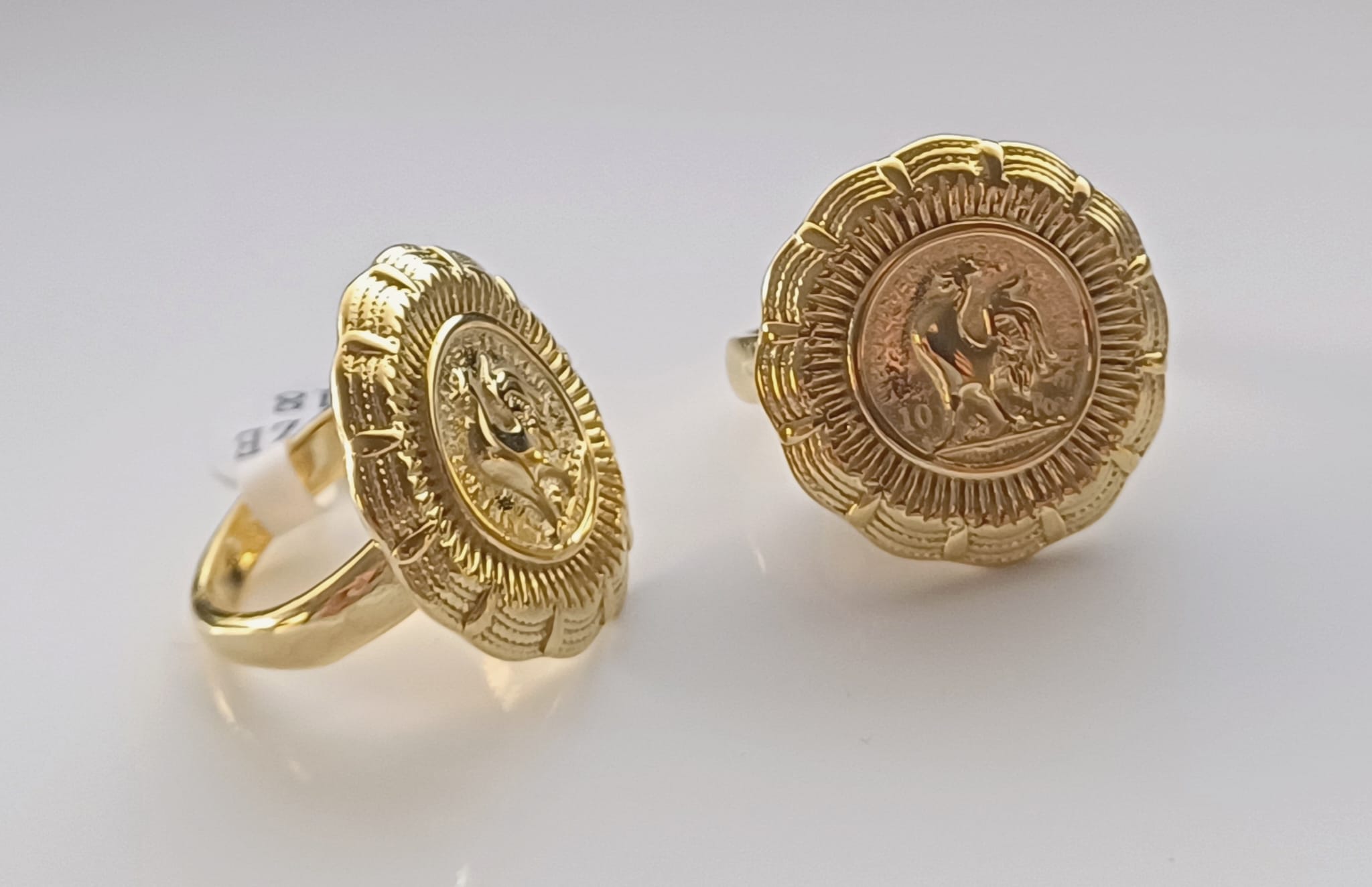 Bague coq 25 en acier inoxydable