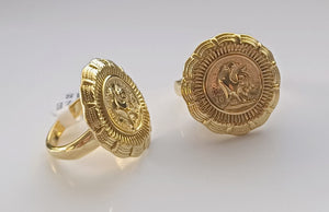 Bague coq 25 en acier inoxydable