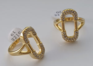 Bague nouvelle collection en acier inoxydable