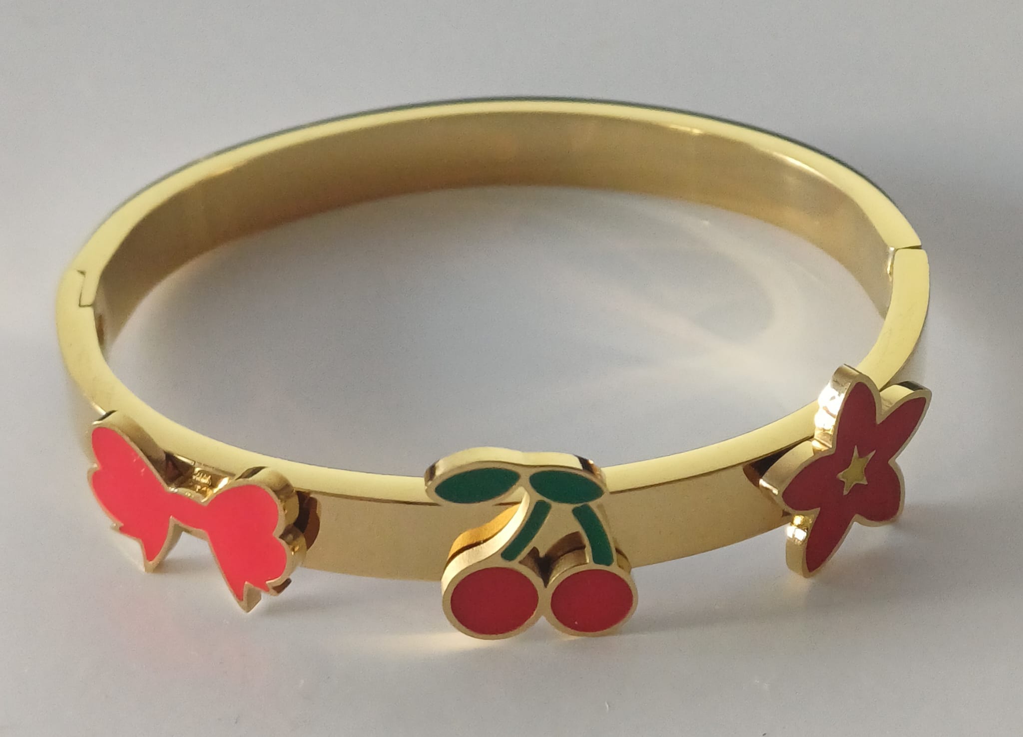 Bracelet pour petites filles en acier inoxydable