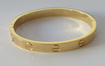Bracelet cartier pour petites filles en acier inoxydable