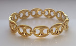 Bracelet grains de café en acier inoxydable