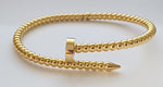 Bracelet clos nouvelle collection en acier inoxydable