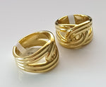 Bague nouvelle collection en acier