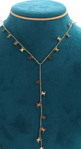 Collier Y kabyle en acier inoxydable