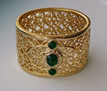 Bracelet nbala L:6,5cm/ H:4,5cm en acier inoxydable