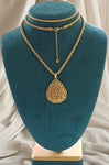 Collier sautoir 70cm en acier inoxydable