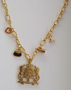 Collier la royaume en acier inoxydable