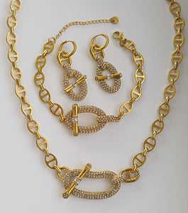 Parure nouvelle collection en acier inoxydable
