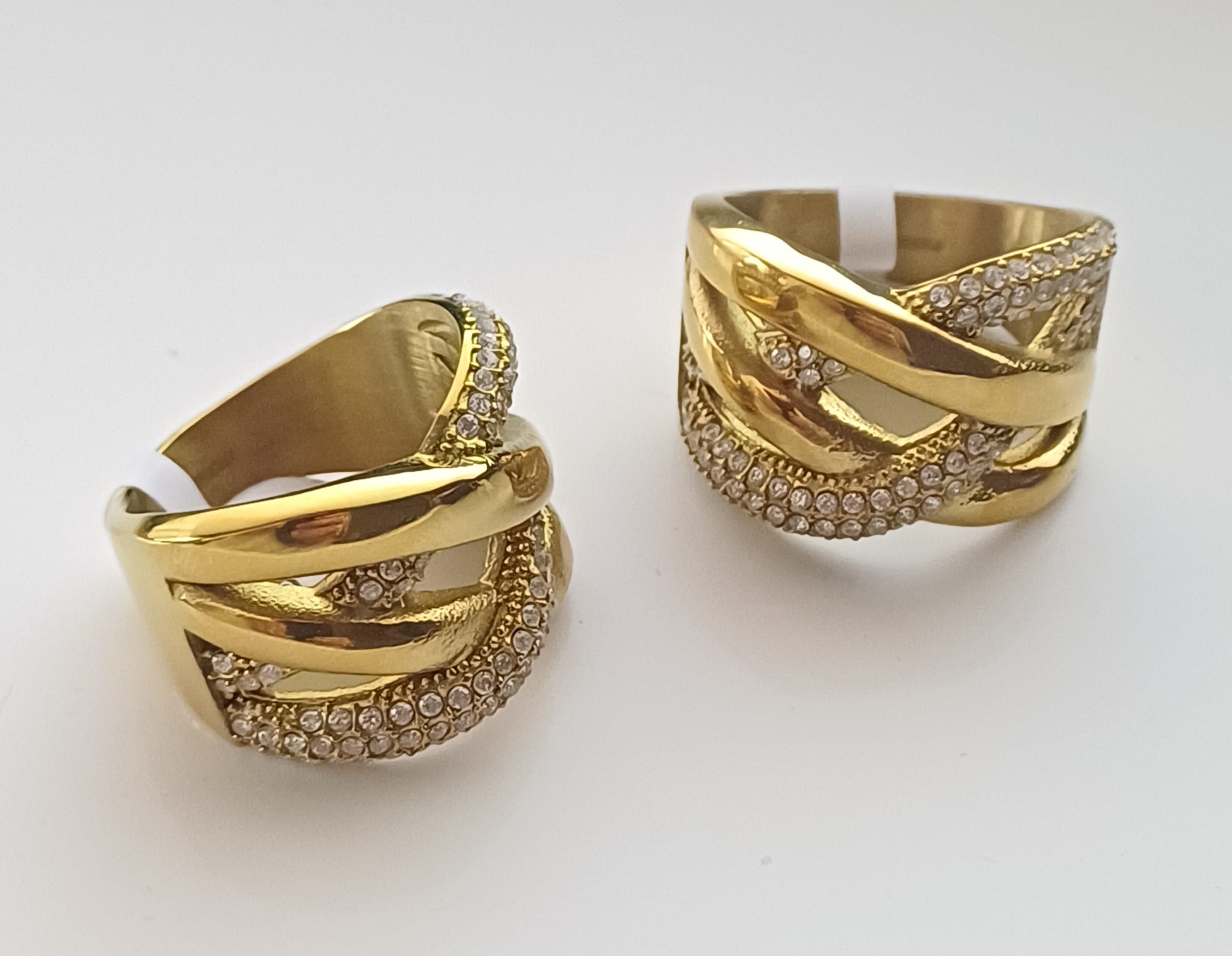 Bague nouvelle collection en acier inoxydable