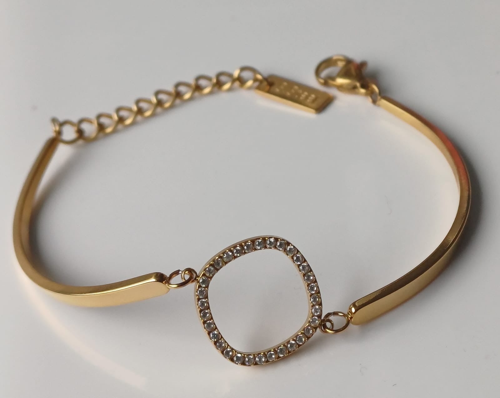 Gourmette nouvelle collection en acier inoxydable