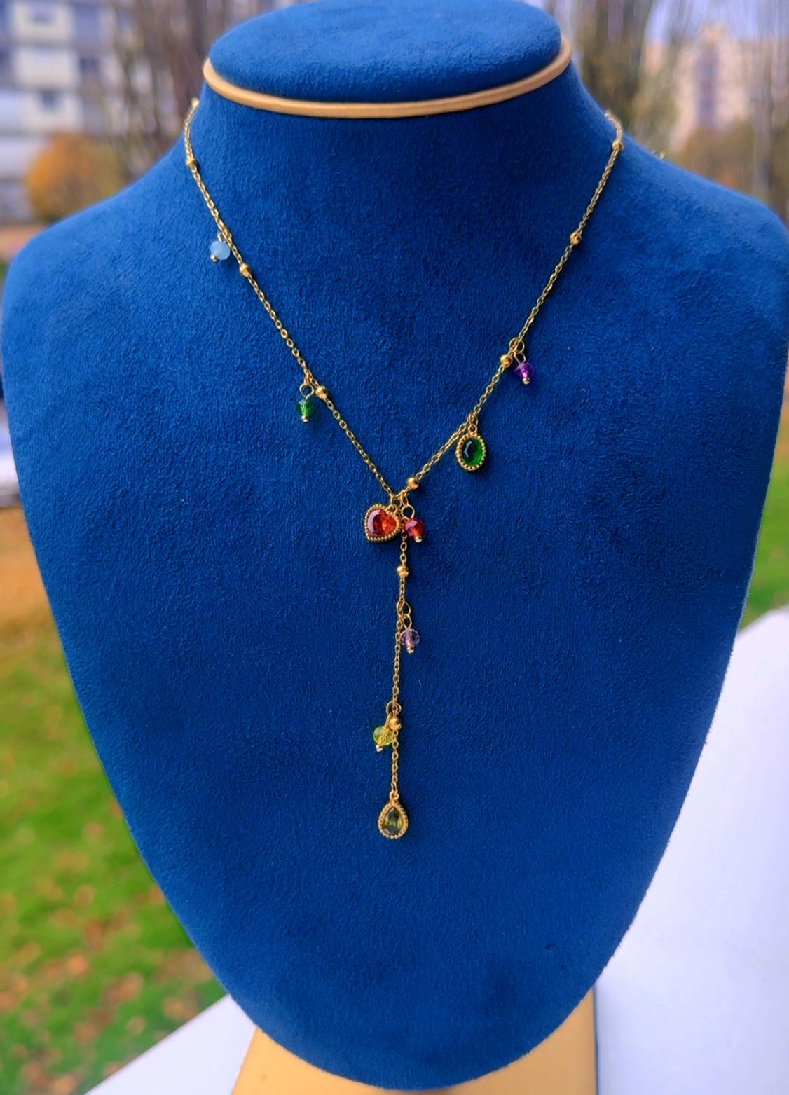 Collier nouvelle collection en acier inoxydable