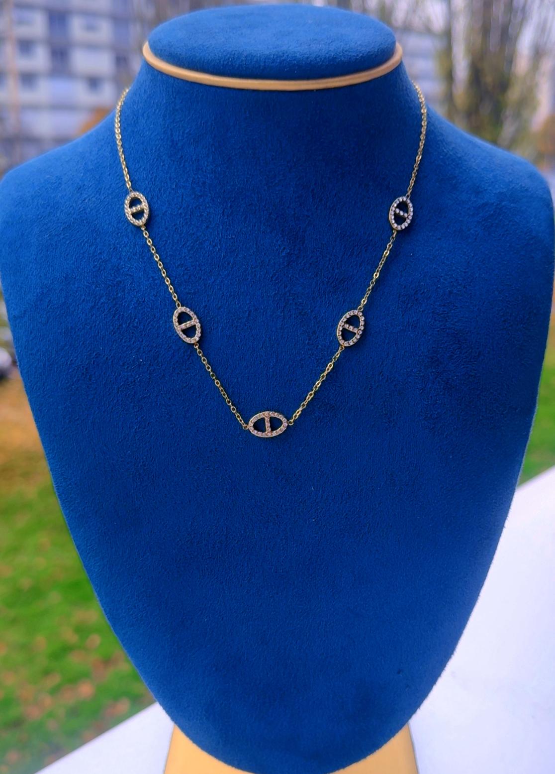 Collier D&D en acier inoxydable