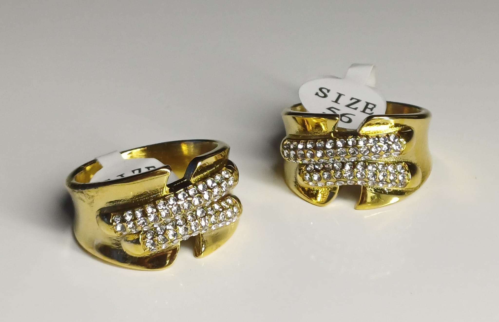 Bague nouvelle collection en acier inoxydable