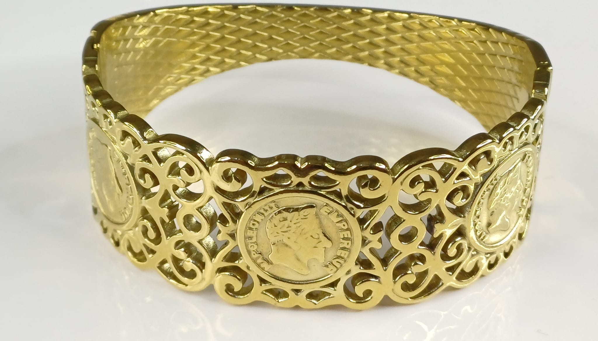 Bracelet Napoléon en acier inoxydable