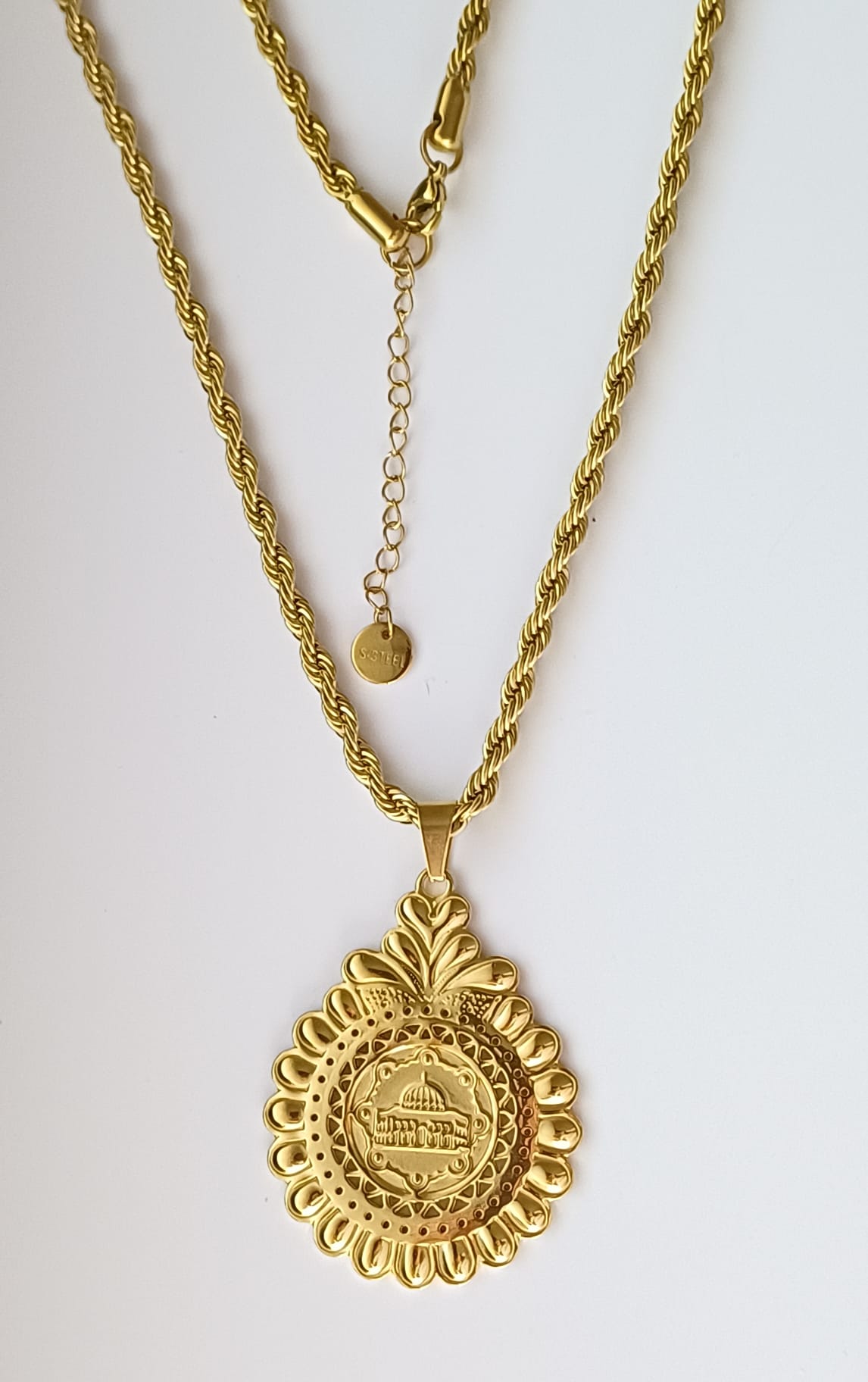 Collier beldi en acier