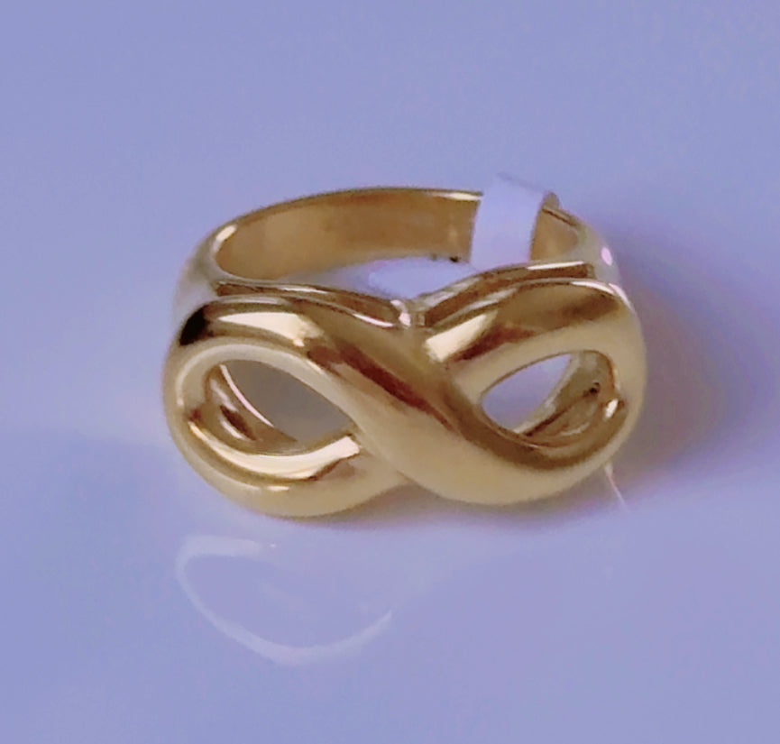 Bague infini, tendance nouvelle collection en inoxydable